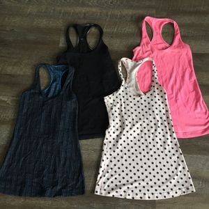 Lululemon Cool Racerback Tank Tops (4)